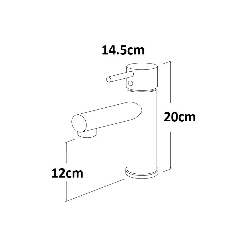 Evolve Brushed Nickel Basin Mixer