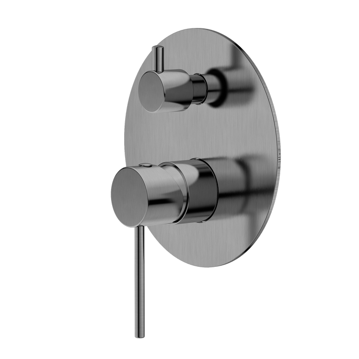 Evolve Brushed Nickel Shower Mixer & Diverter