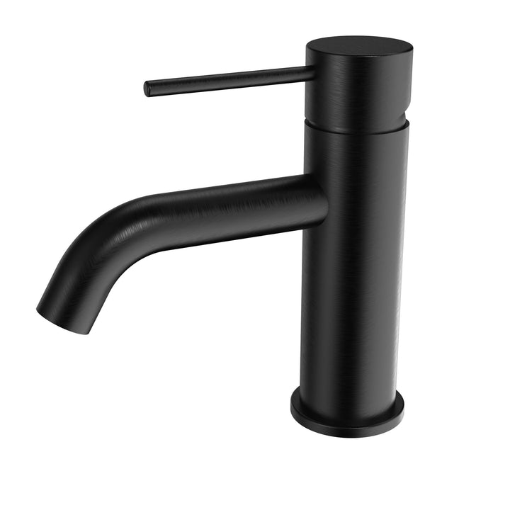 Arya Brushed Gun Metal Basin Mixer