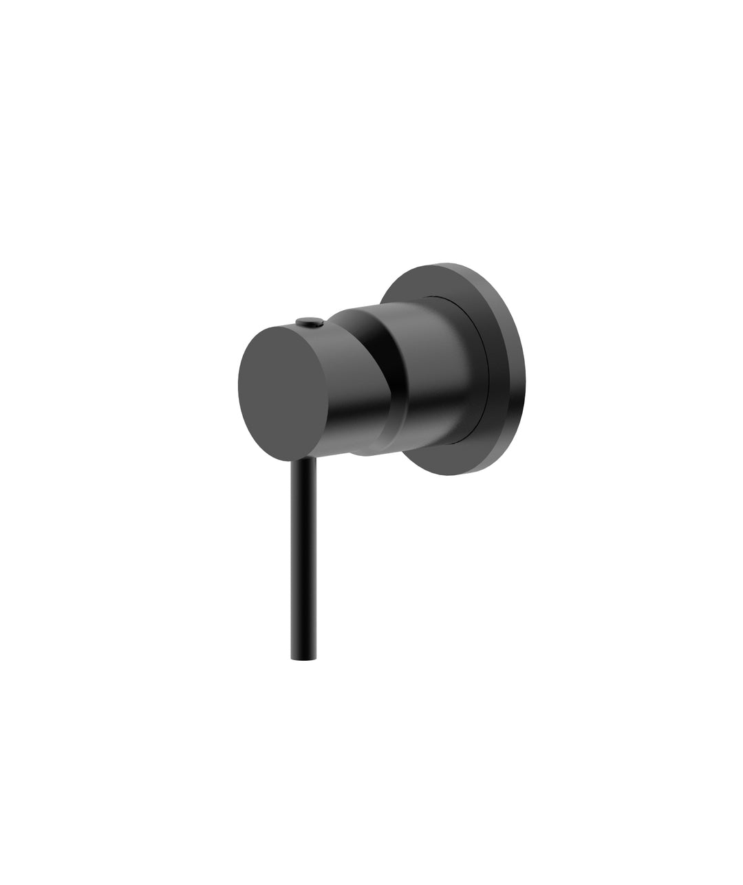 Arya Black Mixer & 200 Curved Spout