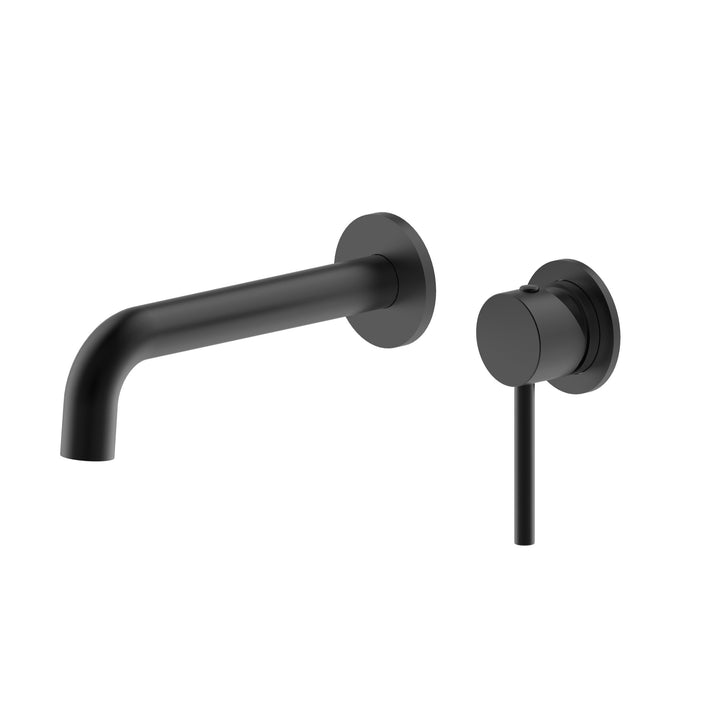 Arya Black Wall Mounted Mixer