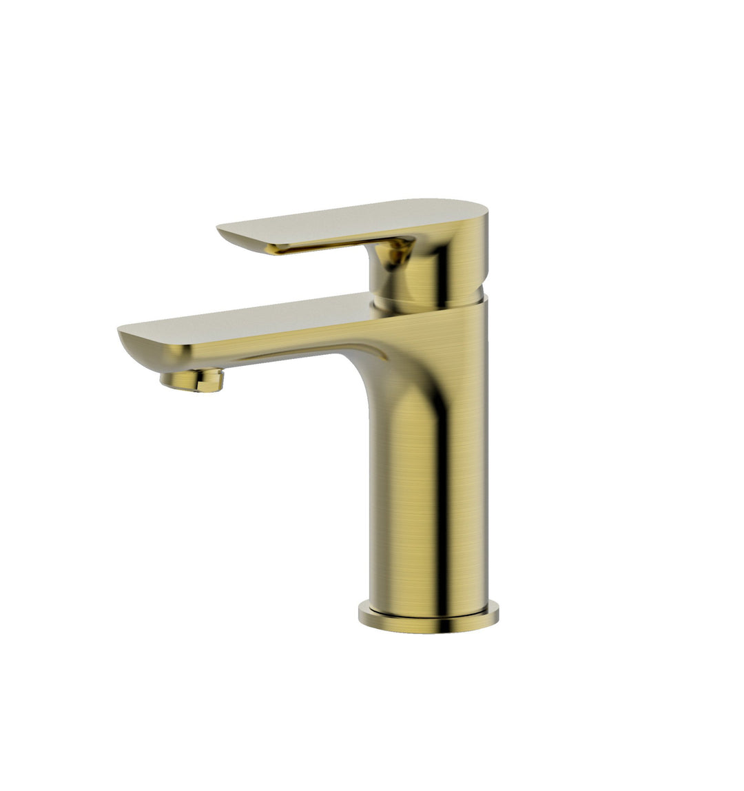 Molly Brushed Gold Basin Mixer