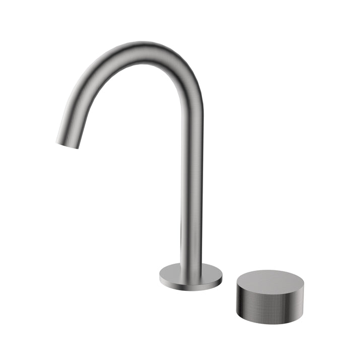 Evolve QI Brushed Nickel Basin Spout & Progressive Mixer