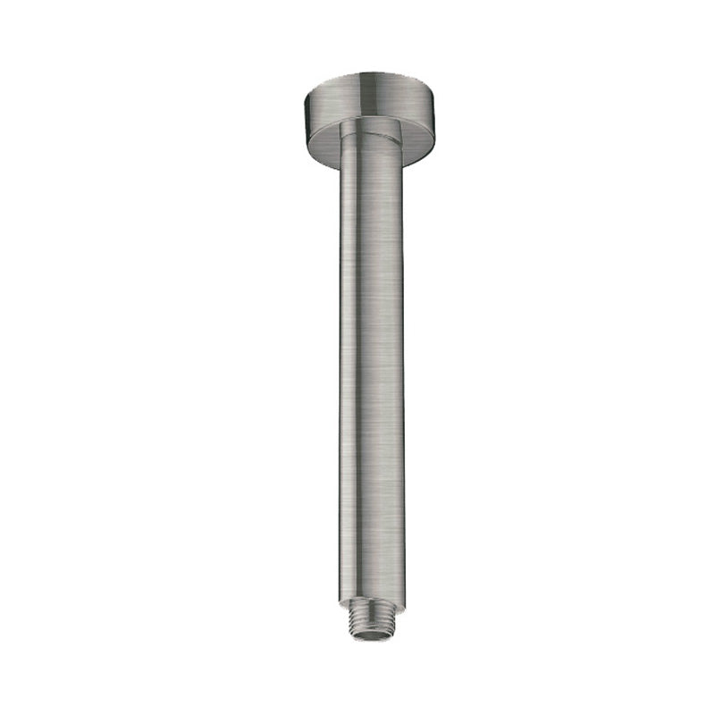Essence Brushed Nickel Round Ceiling Dropper 300mm