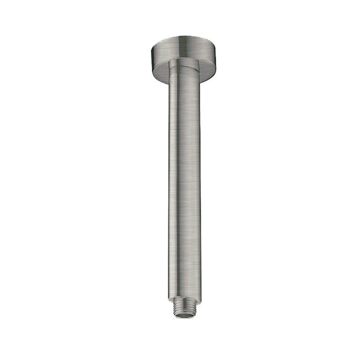 Essence Brushed Nickel Round Ceiling Dropper 300mm