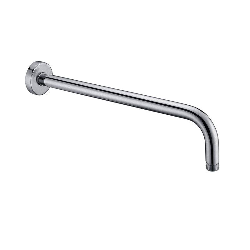 Essence Brushed Nickel Round Shower Arm 400mm V3