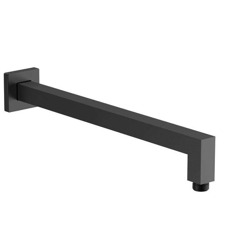 Essence Black Square Shower Arm 400mm V2