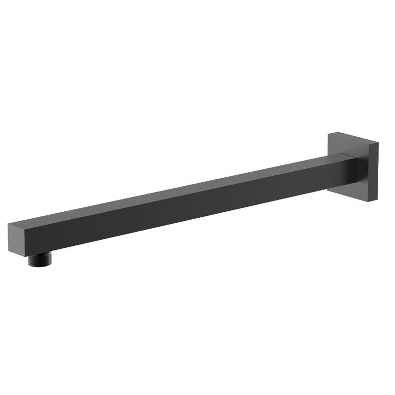 Essence Black Square Shower Arm 400mm V1