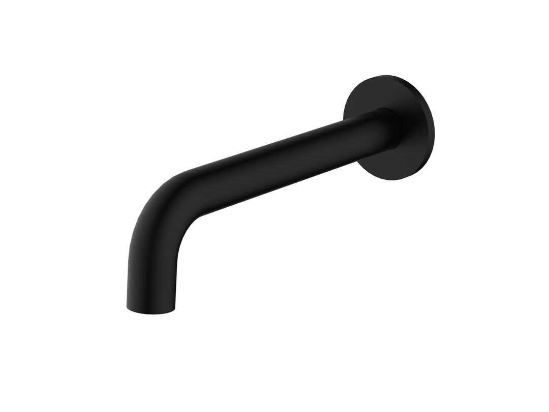 Arya Black Mixer & 200 Curved Spout