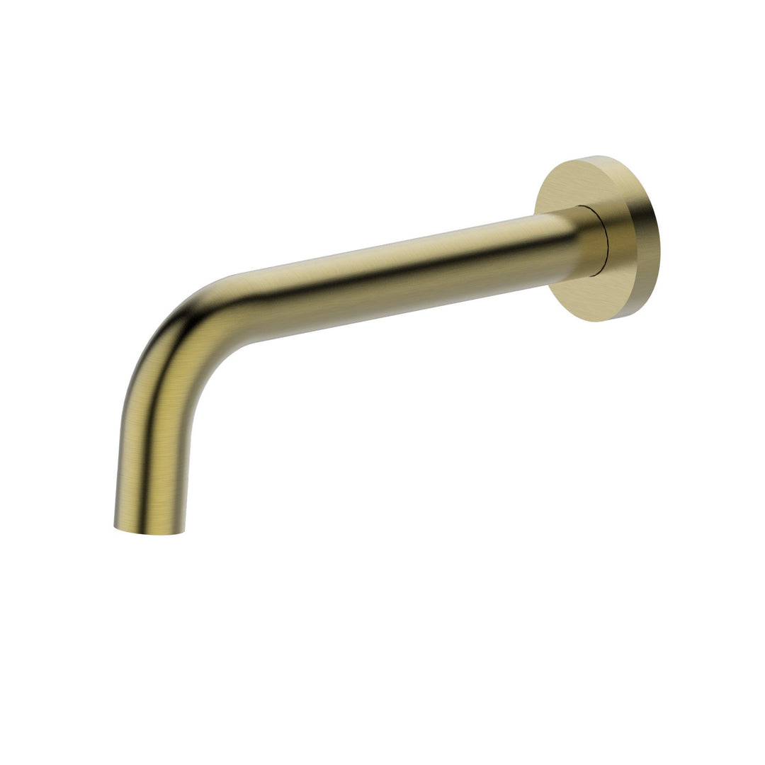 Evolve QI Brushed Gold Spout & Progressive Mixer