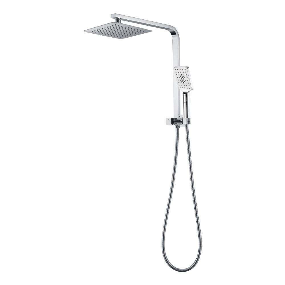 Essence Chrome Square Shower & Rain on Bracket V1