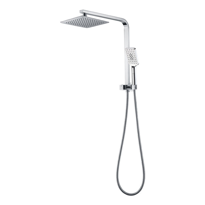 Essence Chrome Square Shower & Rain on Bracket V1