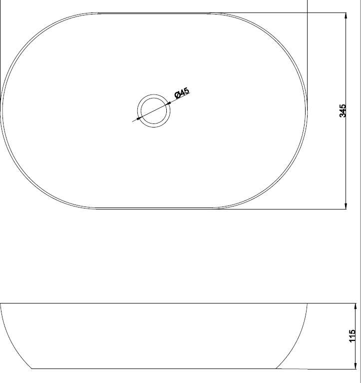 Serenity Solid Surface Basin