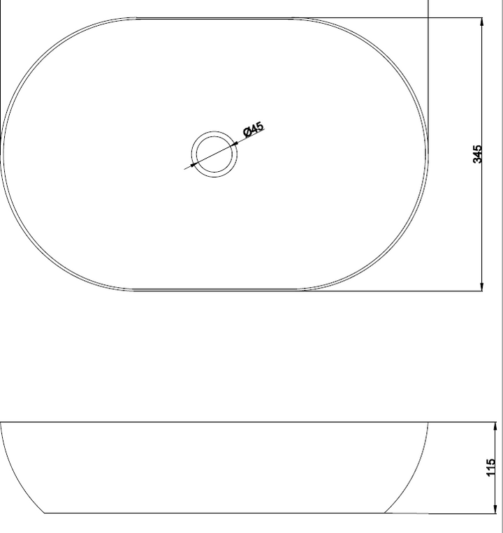 Serenity Solid Surface Basin