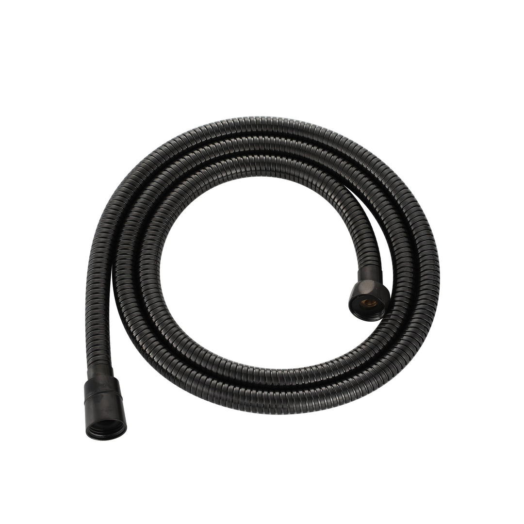 Essence Black Stainless Steel Shower Hose