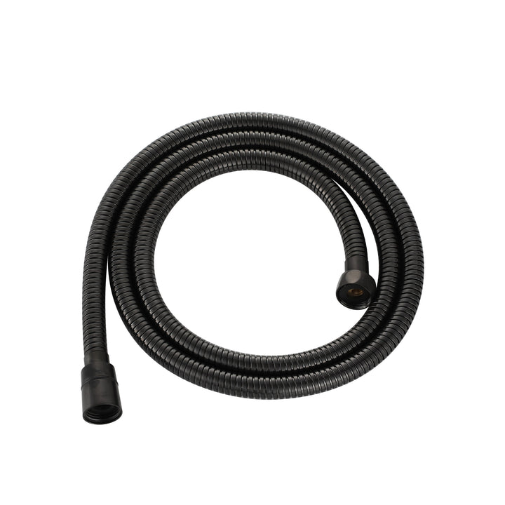 Essence Black Stainless Steel Shower Hose