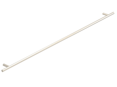 Round Cross Bar Brushed Nickel