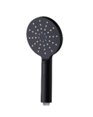 Essence Black Round Hand Held Shower Head