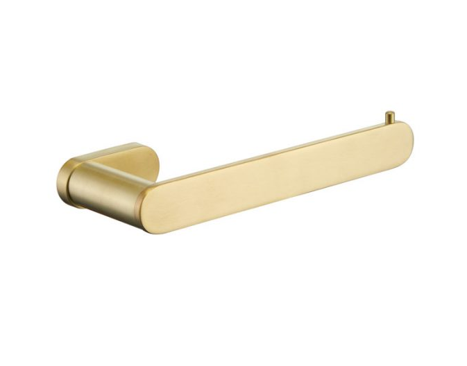Molly Brushed Gold Toilet Roll Holder