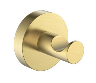 Evolve Brushed Gold Robe Hook Type 2