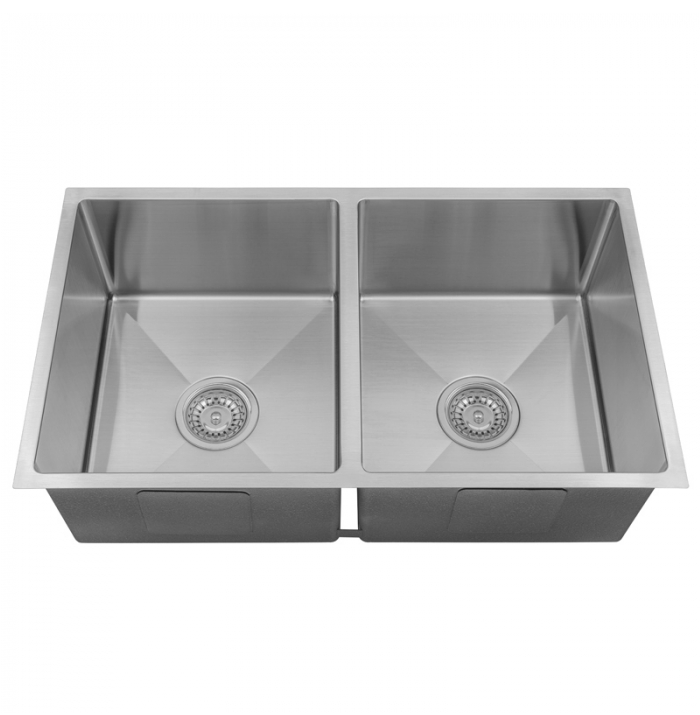 LUX SS Sink 760 Dual Bowl