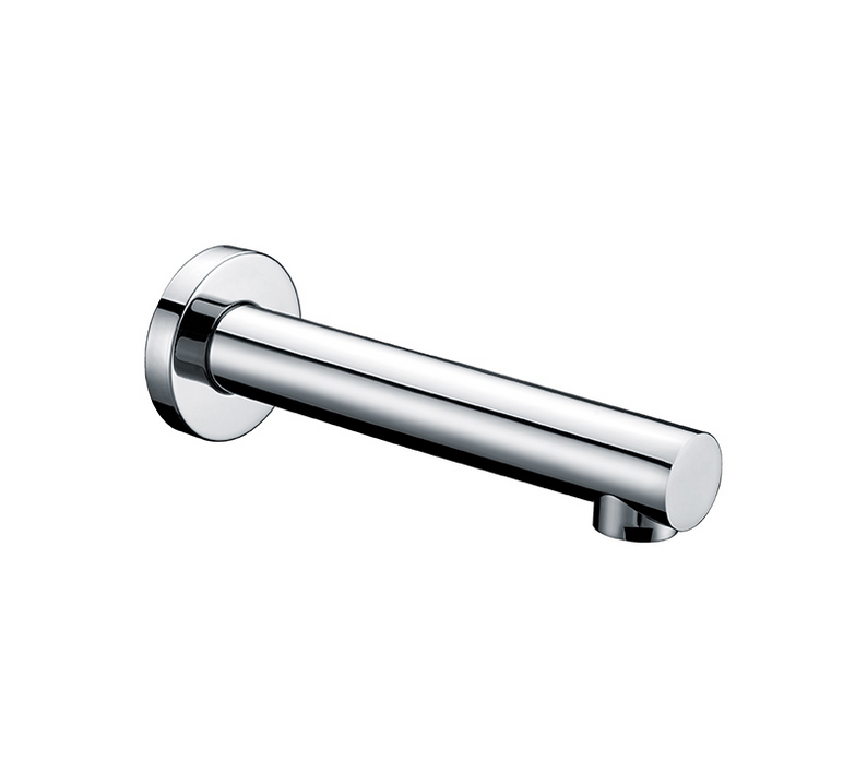 Evolve Chrome Wall Mixer & Spout Straight 180mm