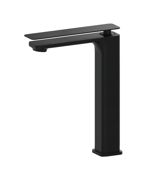 Muze Black Tall Basin Mixer