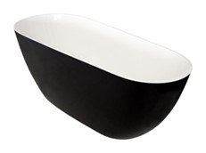 Day Dream Gloss Black / White Bathtub