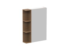 Glacier Shelf Mirrored cabinets 600 - Silk Finish