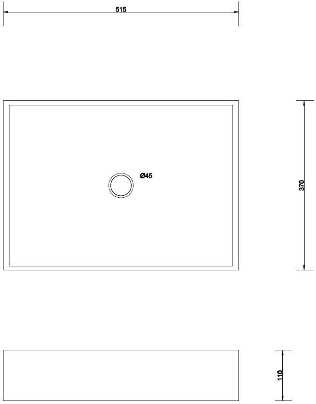 Calm Solid Surface Basin