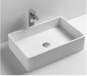 Calm Solid Surface Basin